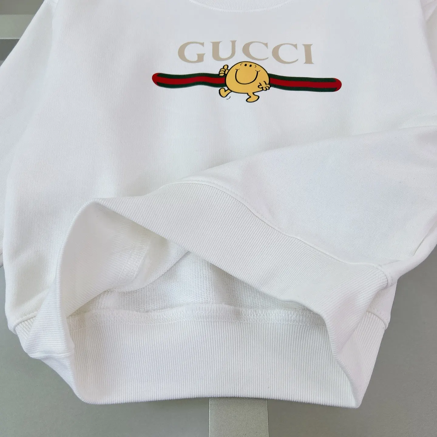 Gucci Logo印花圆领卫衣