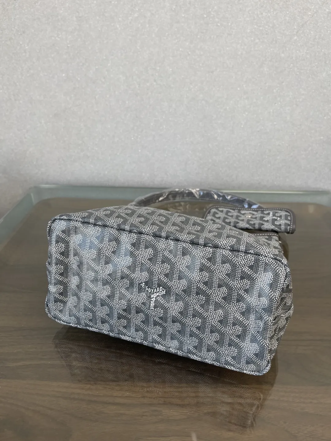 Goyard Hobo 灰色 腋下包 复古腋下背款