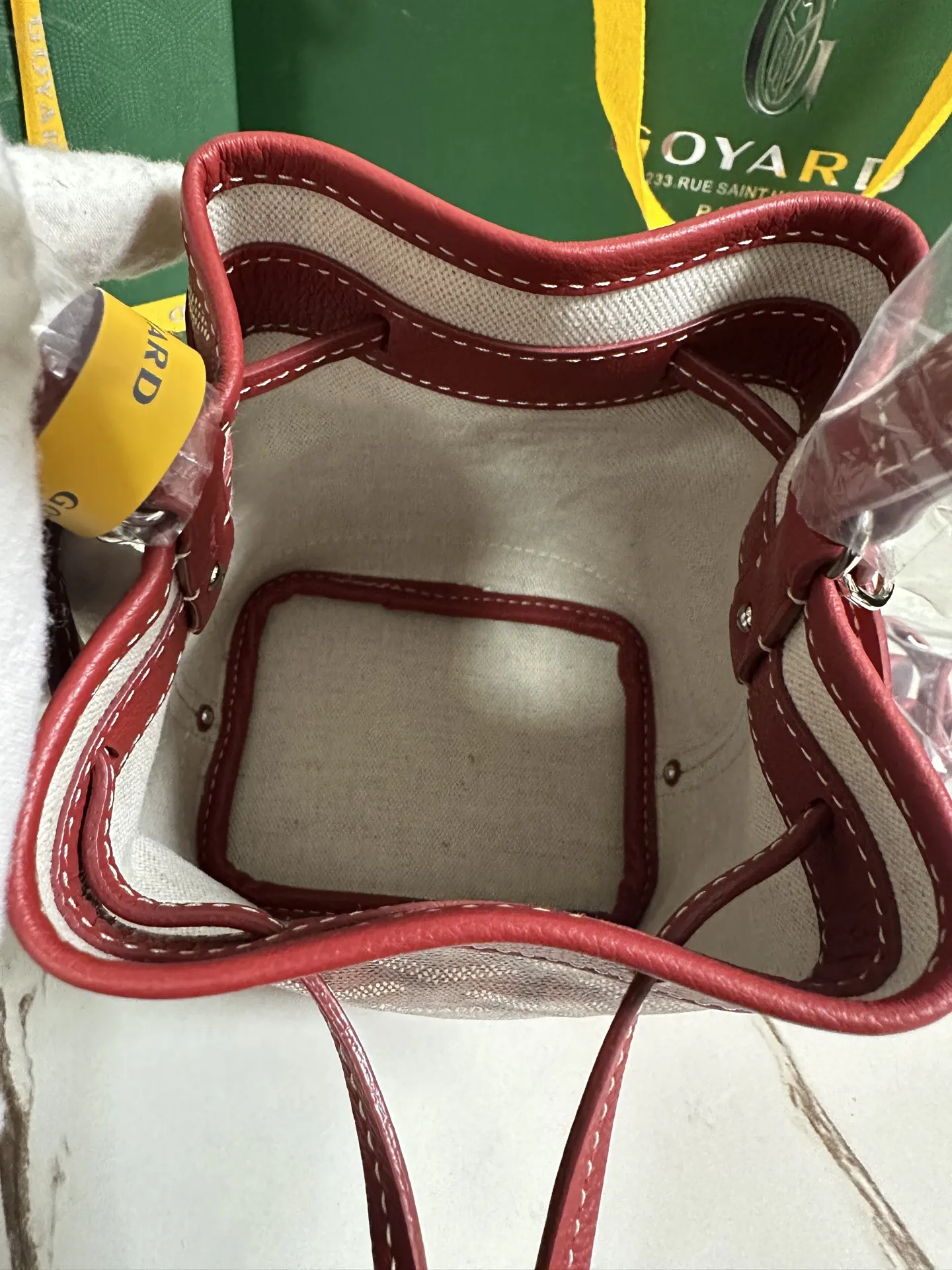 Bucket Bag Casual Leather