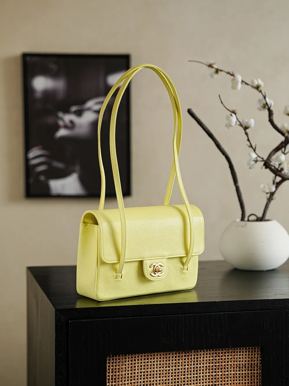 Hobo Shoulder Bag Vintage Leather