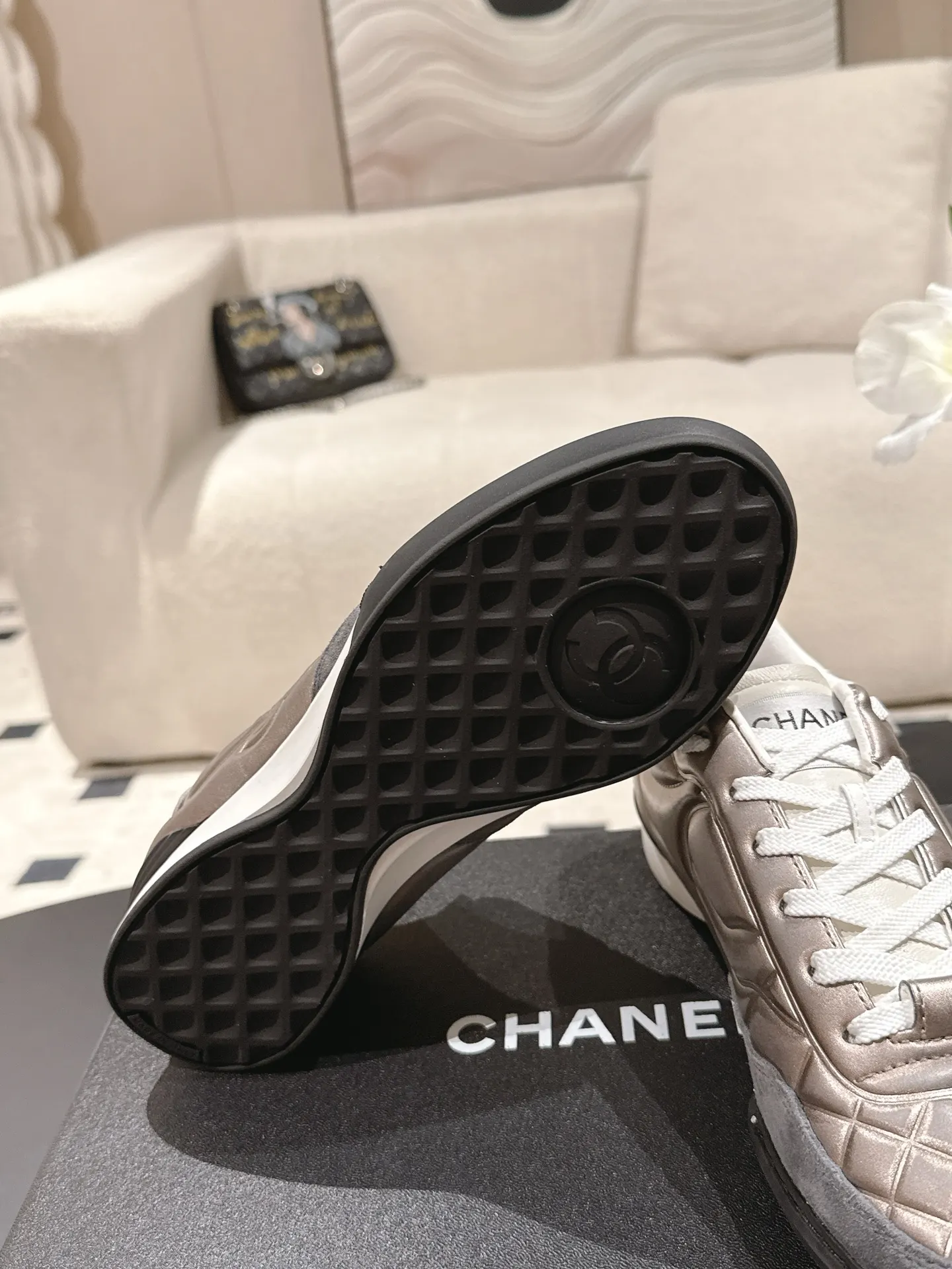 Chanel Sheepskin Shoes Sneakers Image 9 Chanel Sheepskin Shoes Sneakers Image 9