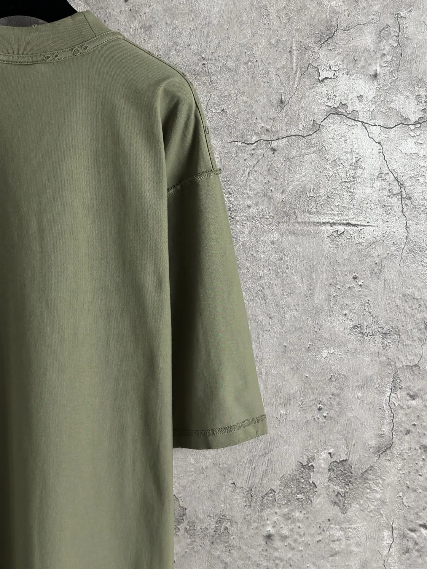 Balenciaga Logo Embroidery Short Sleeve T-Shirt Street