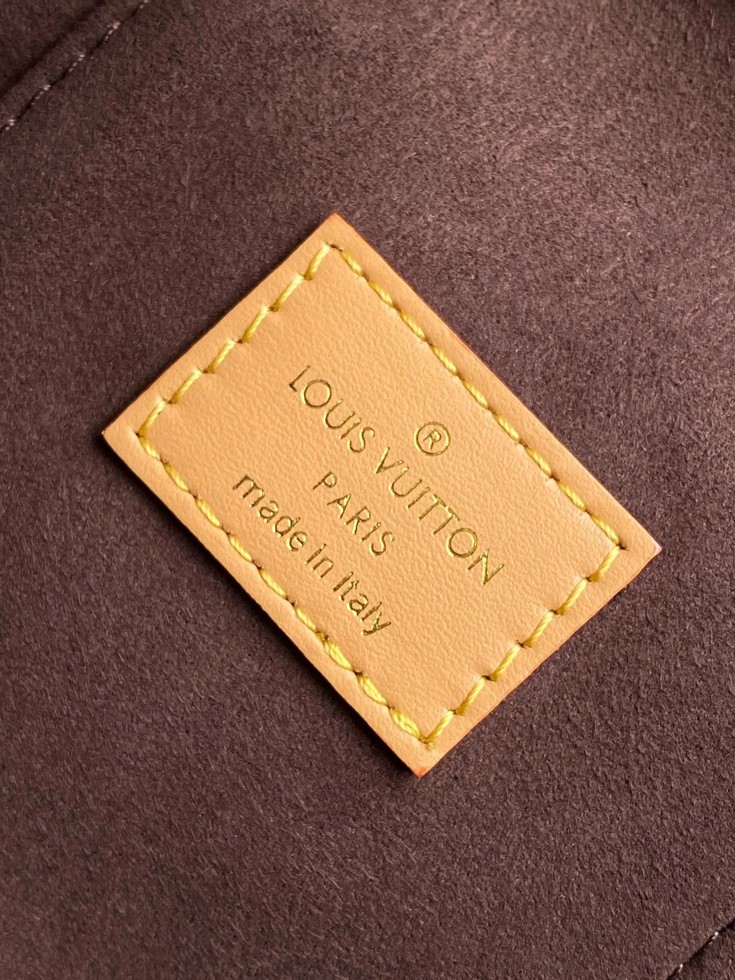 Yellow Chain Bag Canvas