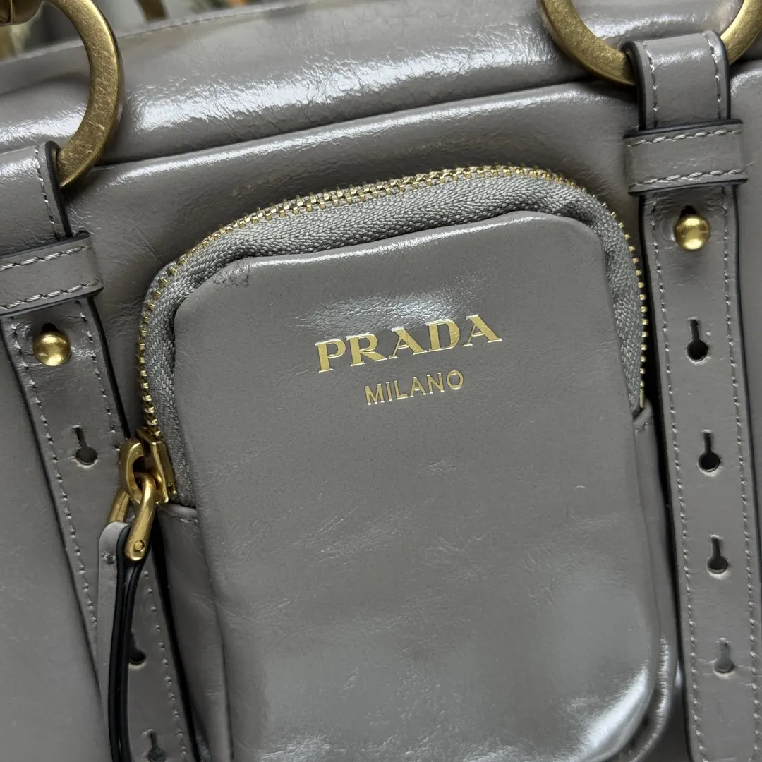 Prada Top Handle Bag Commuter