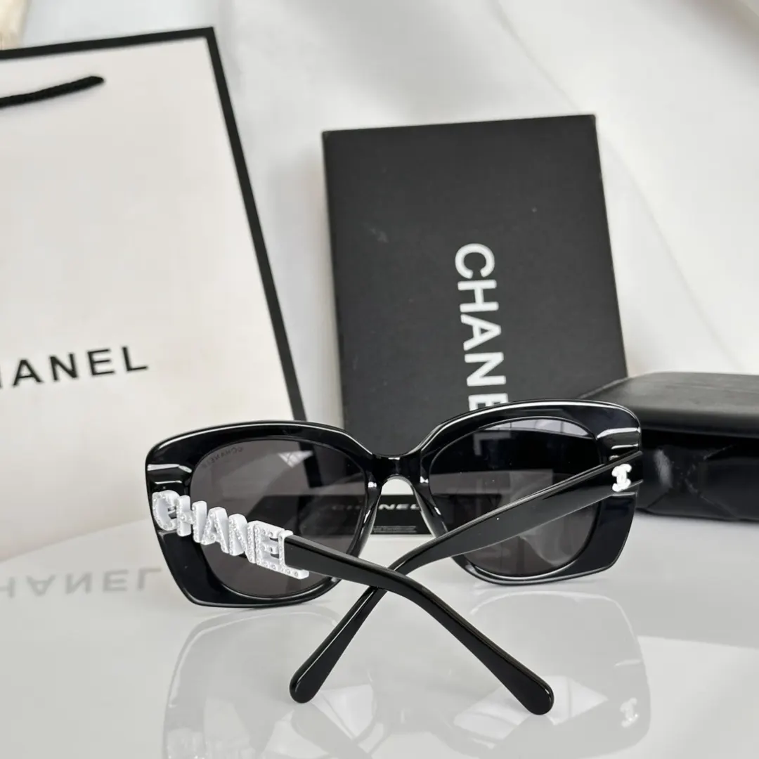 Chanel 字母 墨镜 时尚防晒 太阳镜