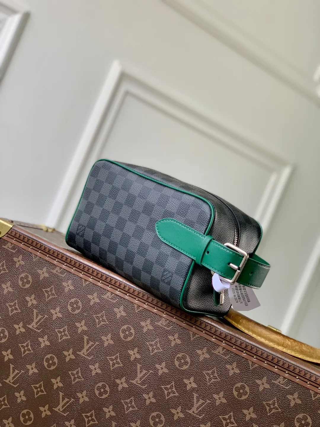 LV 帆布 化妆包 便携收纳款