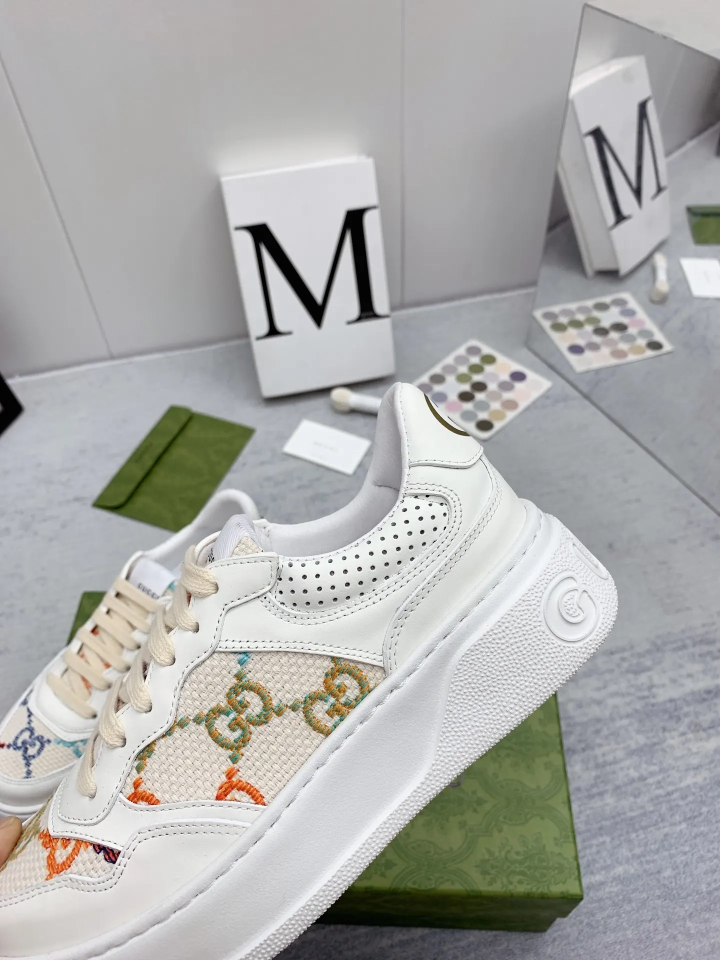 Gucci Logo休閒運動鞋
