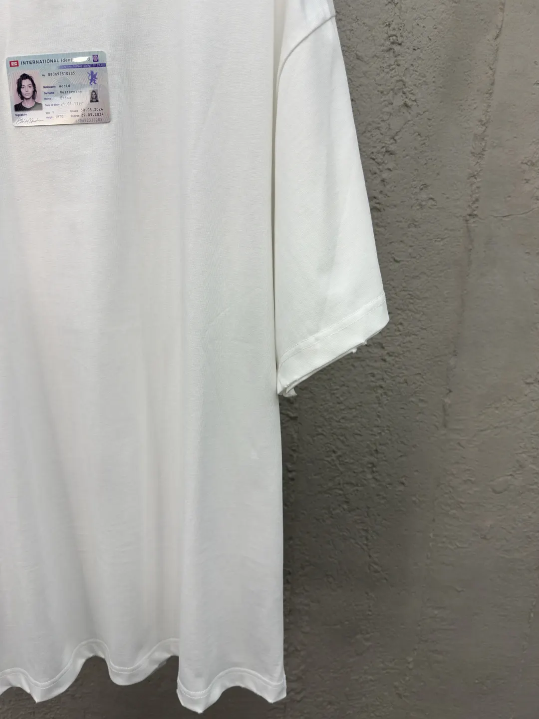 Balenciaga White Cotton Short Sleeve T-Shirt Street