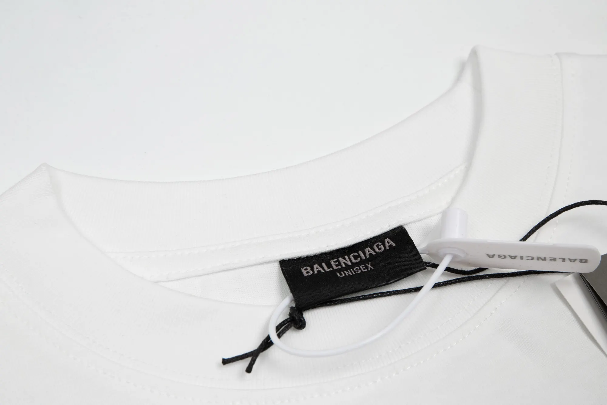 Balenciaga 黑色 短袖T恤 宽松休闲