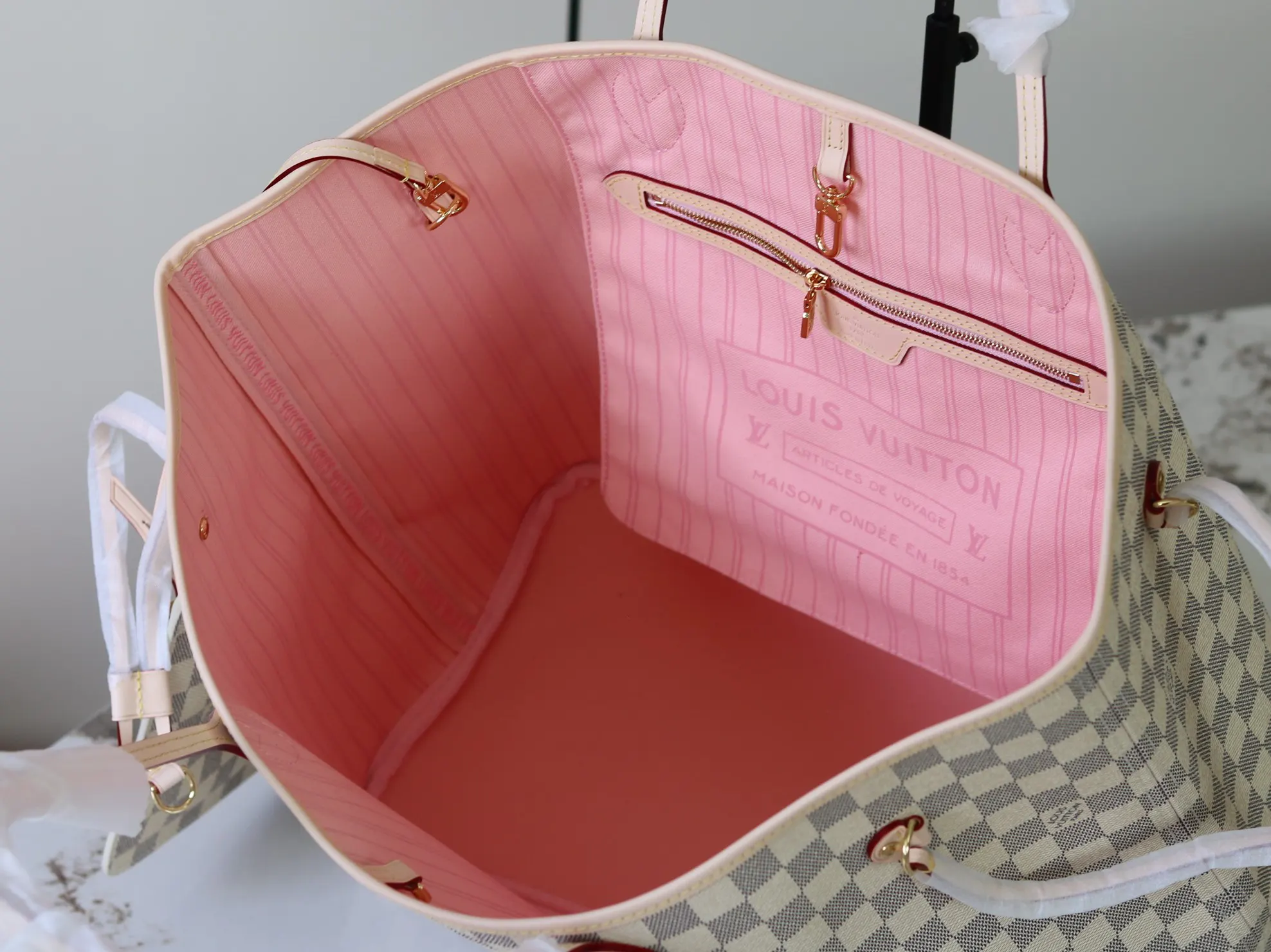 Neverfull 牛皮 托特包 大容量托特款