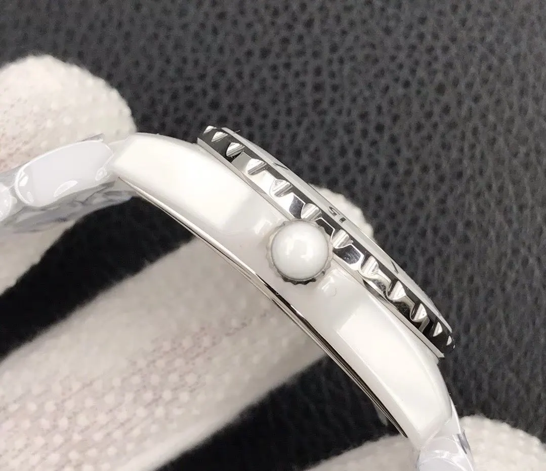 Chanel White Watch Classic