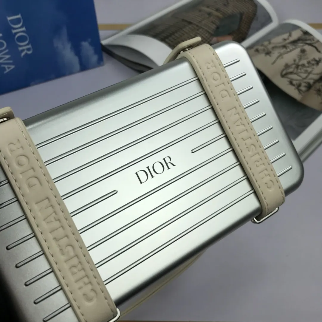 DIOᖇ RIMOWA 聯名限定款小行李 行李箱 旅行拉杆款 輕便出行款