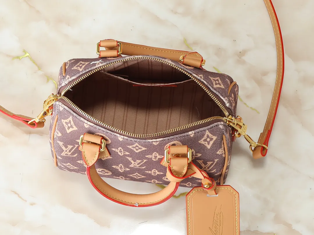 LV Speedy 牛皮 收納包 旅行收納款