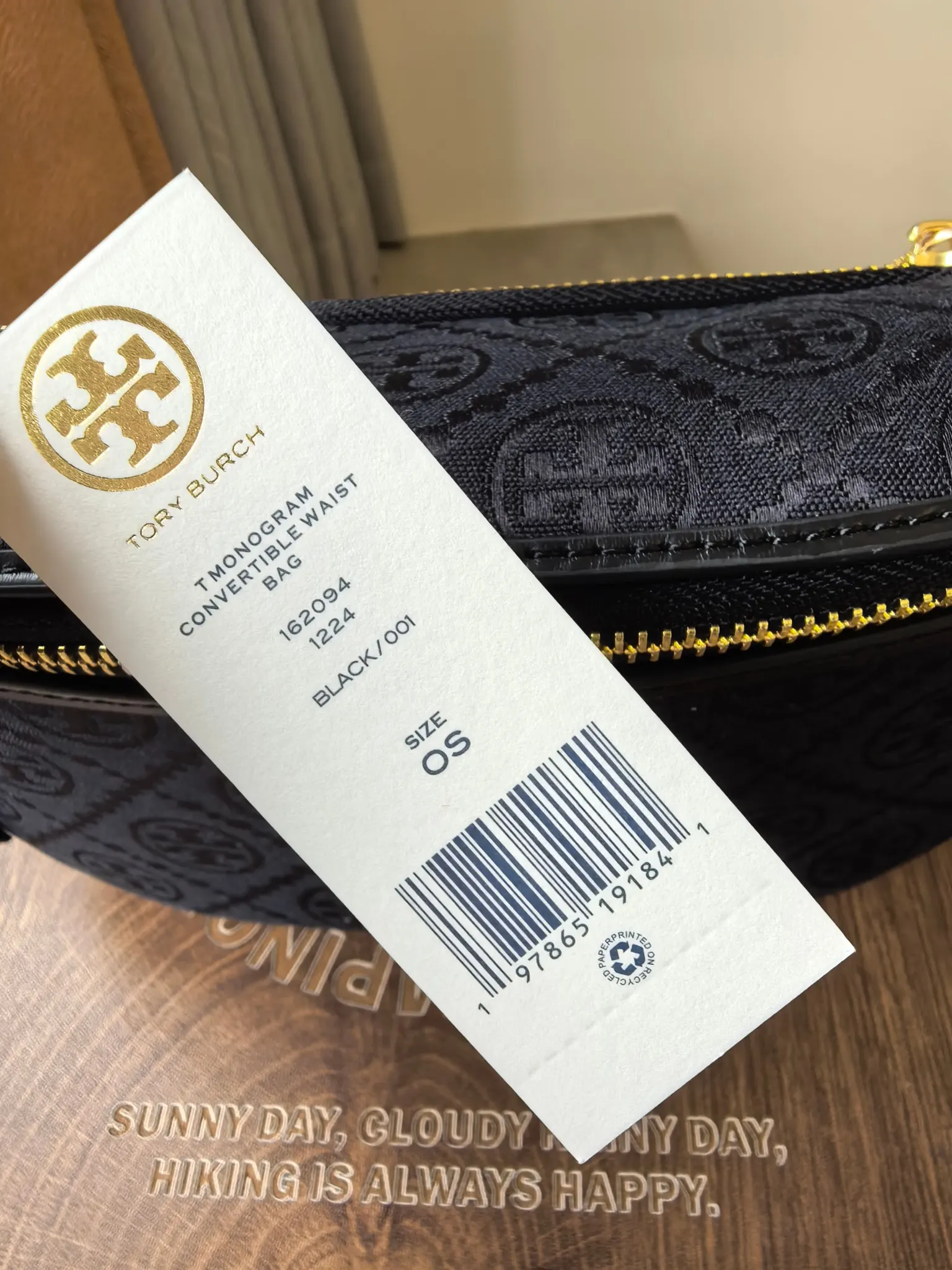 新版腰包 ToryBurch 蓝花 黑色花纹腰包 休闲腰包款