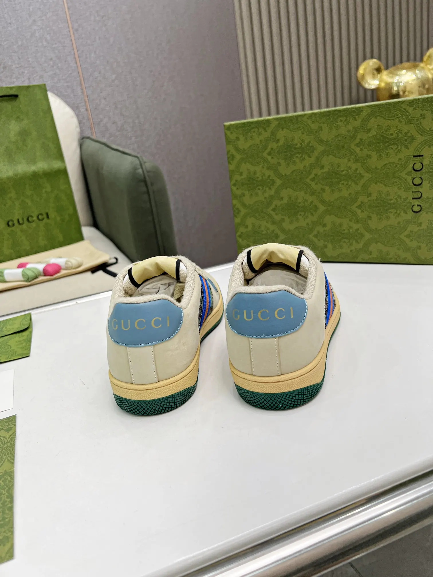 Gucci Logo休闲运动鞋 百搭款