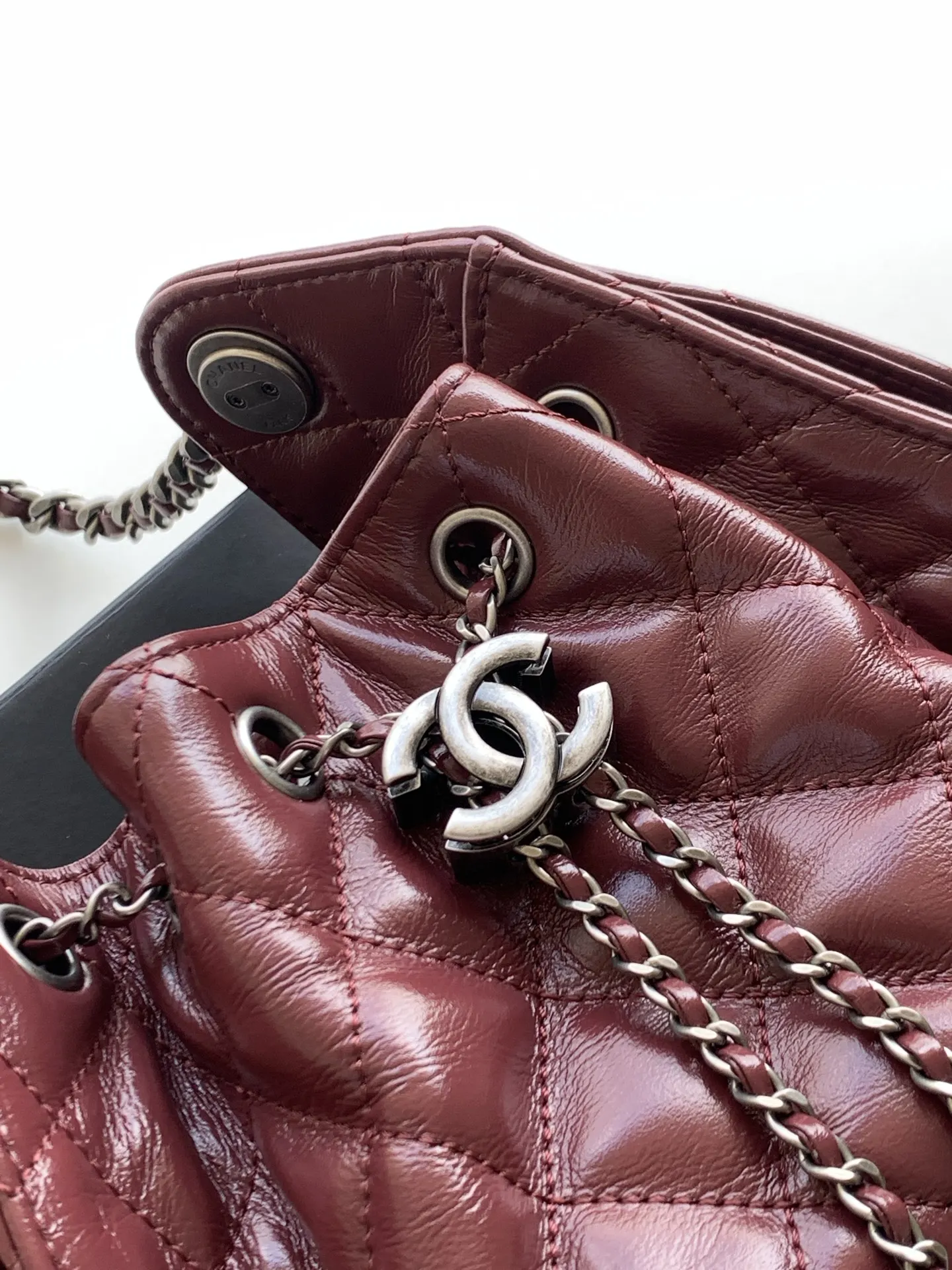 Chanel Hobo Shoulder Bag Vintage Leather