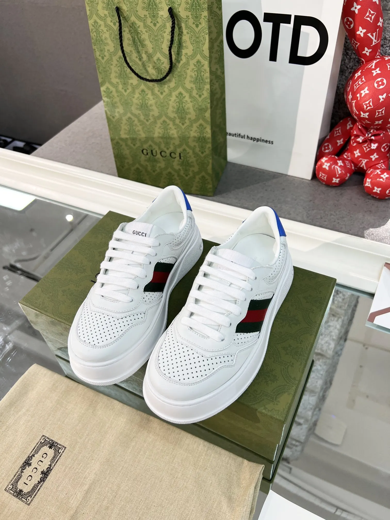 Gucci Logo休闲运动鞋 百搭款