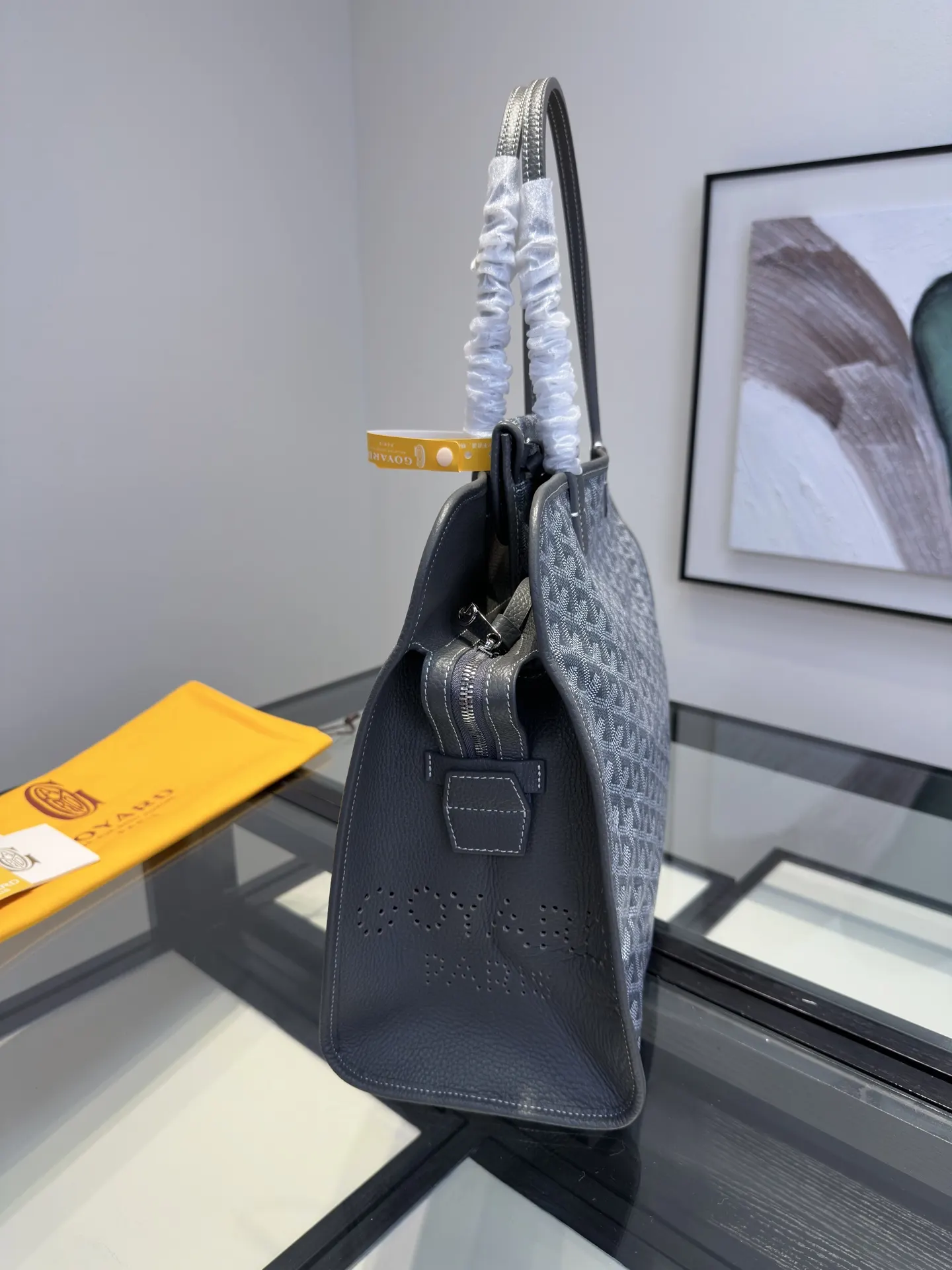 Goyard Gray Tote Bag