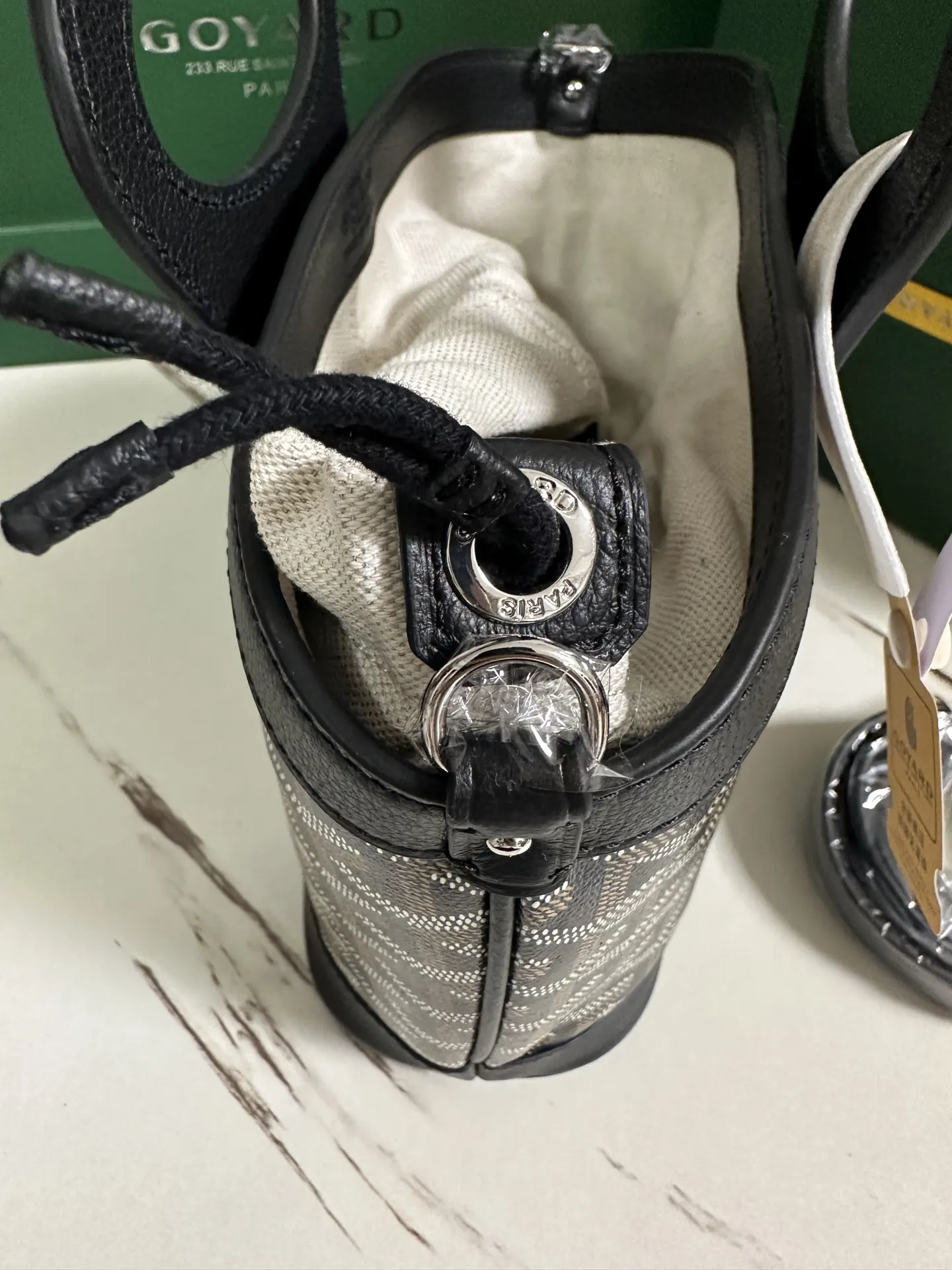 Goyard 黑色 小牛皮 單肩包 日常單肩背款