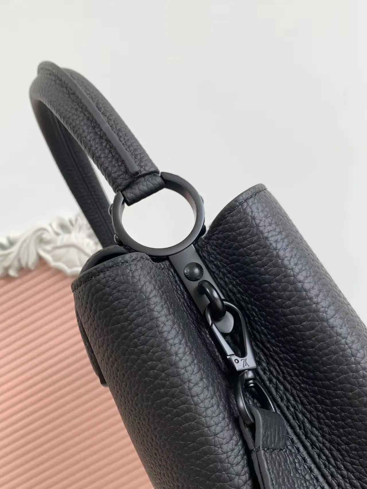 Black Chain Bag Leather