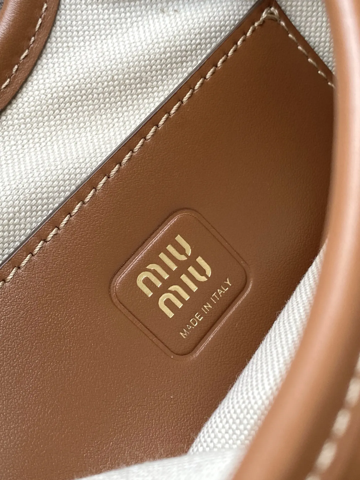 Miu 牛仔 小牛皮 托特包 大容量托特款