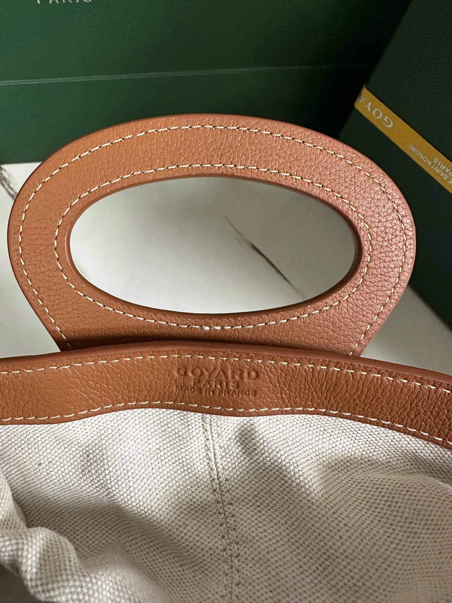 Goyard 棕色 小牛皮 單肩包 日常單肩背款