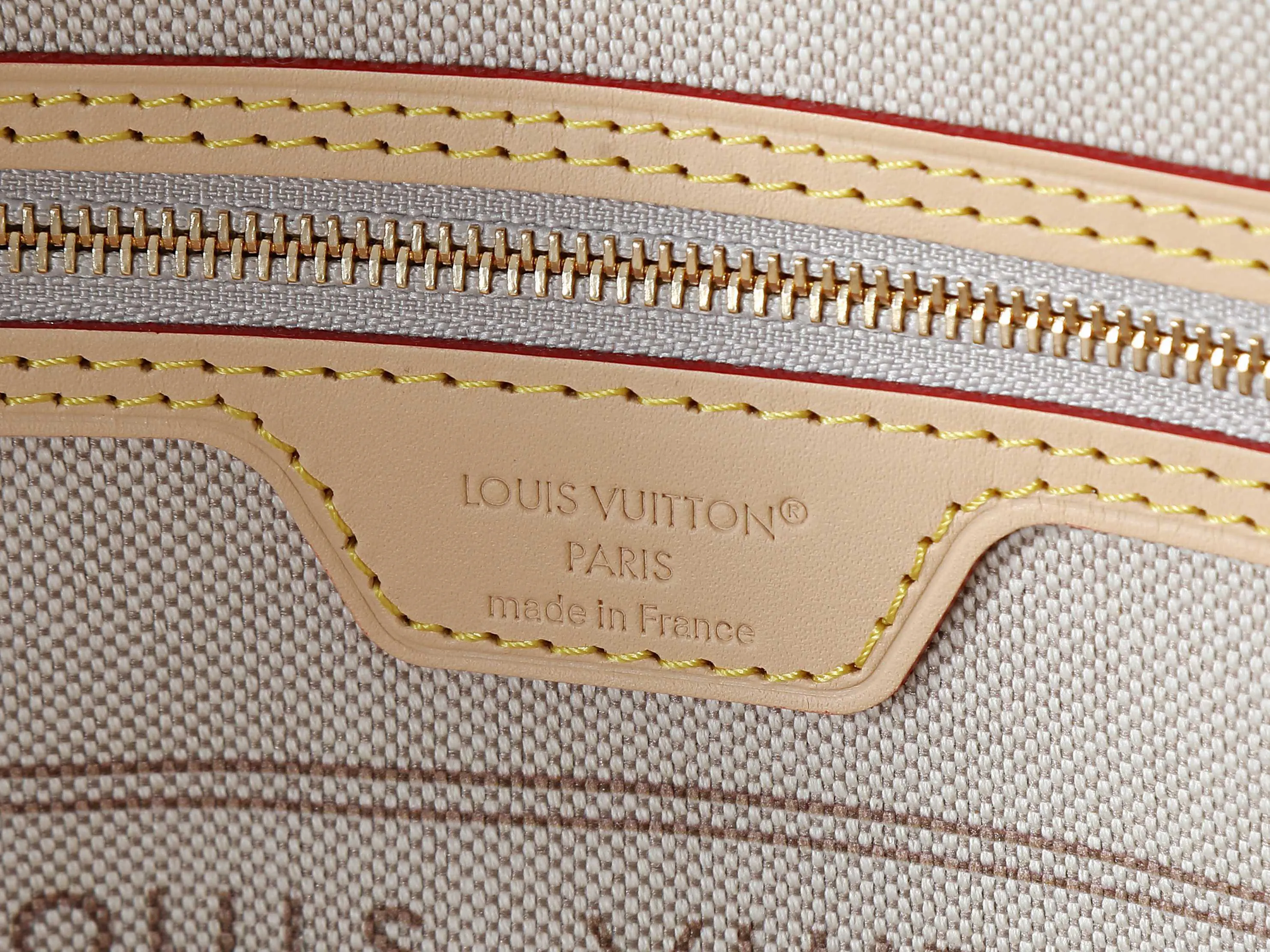 LV Neverfull 金色 牛皮 手提包 通勤手提款