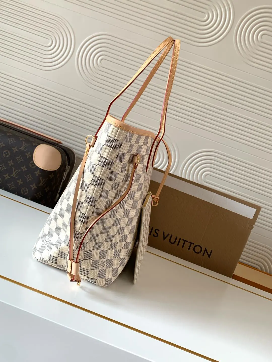Neverfull 牛皮 托特包 大容量托特款