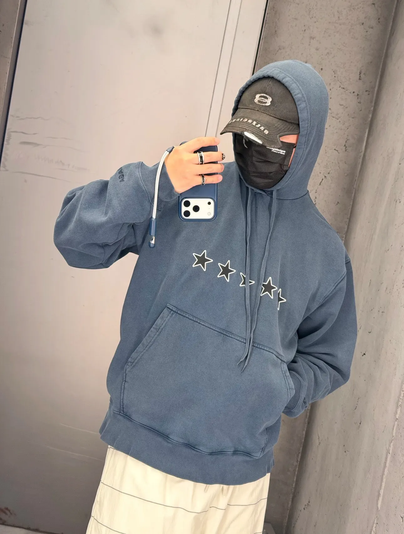 Balenciaga 卫衣 深蓝色