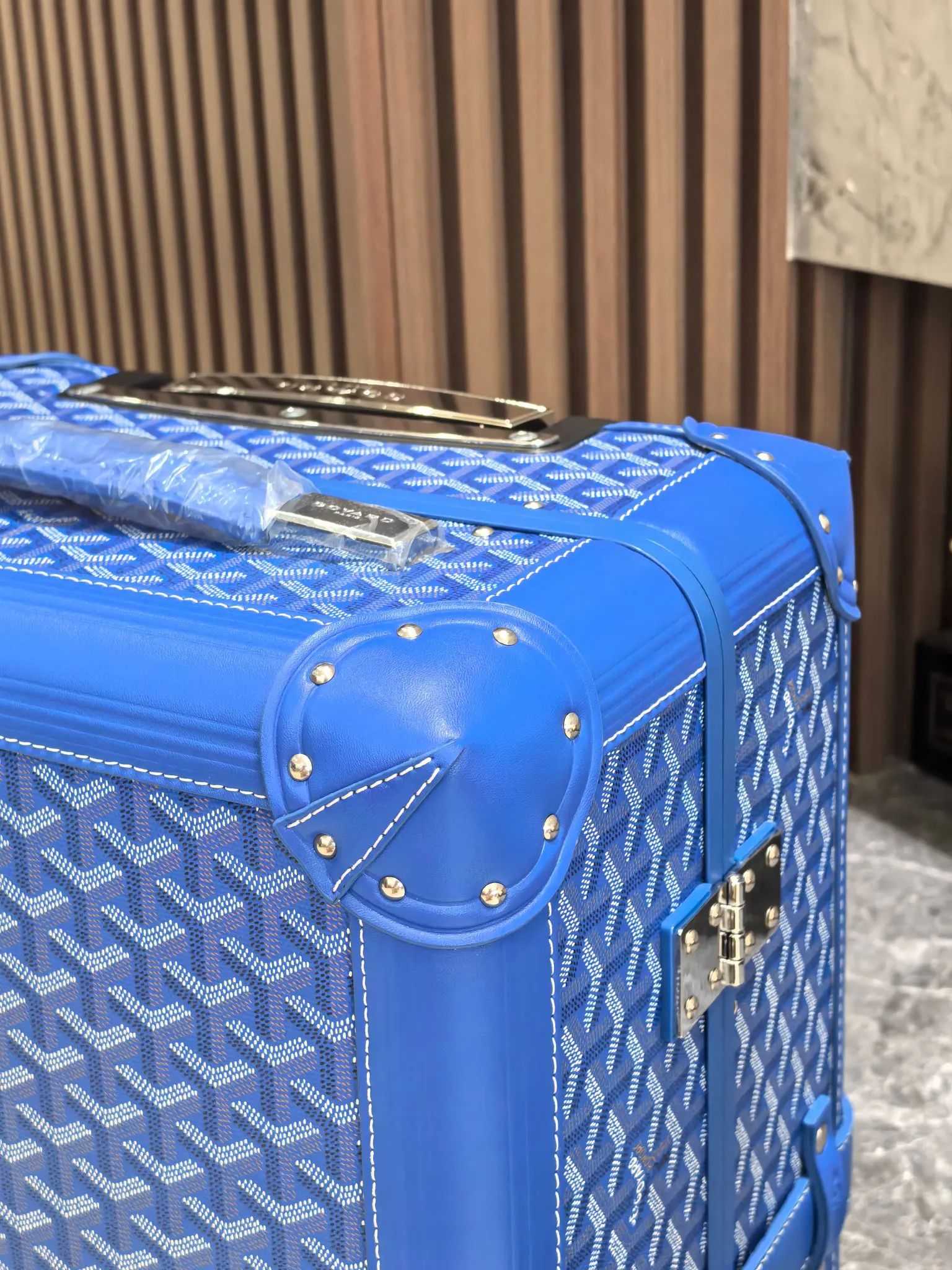 Goyard 戈雅 寸登机箱 全手工精心打造 行李箱 旅行拉杆款 轻便出行款