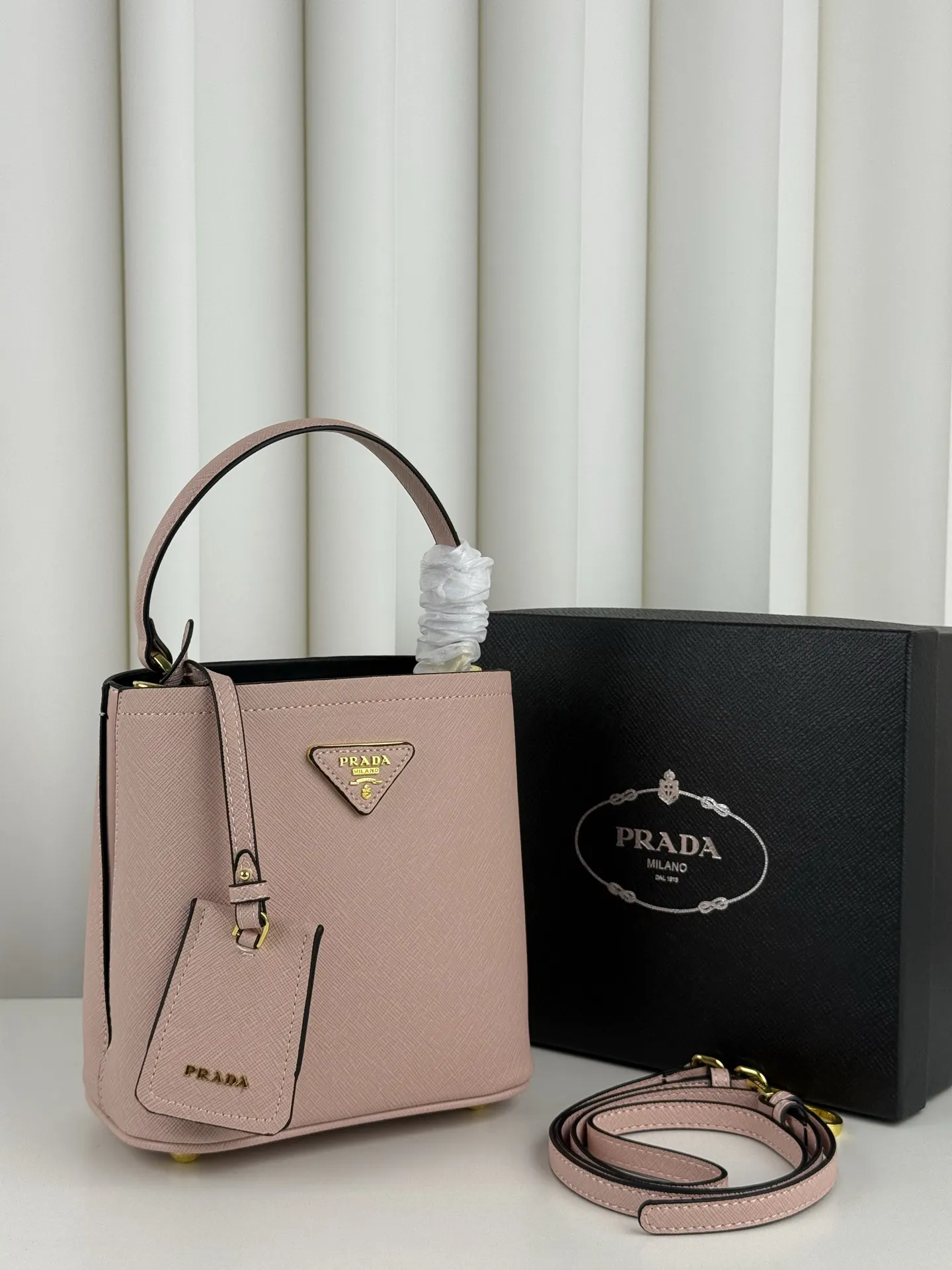 Bucket Bag Casual Leather