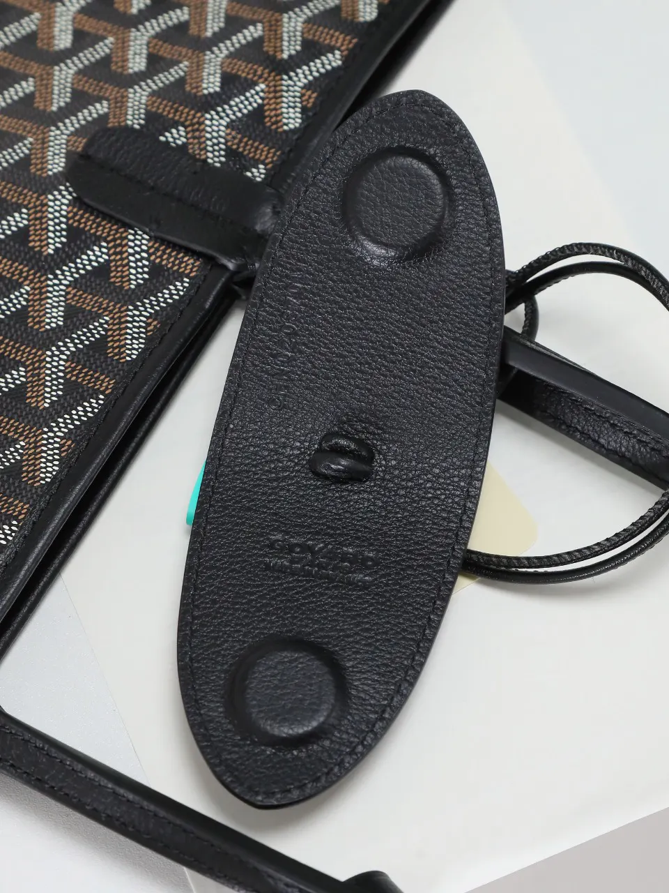 Goyard Black Hobo Shoulder Bag Vintage Canvas Image 9 Goyard Black Hobo Shoulder Bag Vintage Canvas Image 9