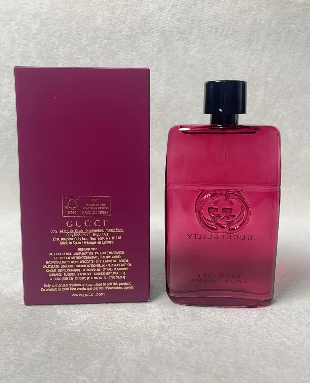 Gucci 90ML Guilty 罪爱不羁女士香水