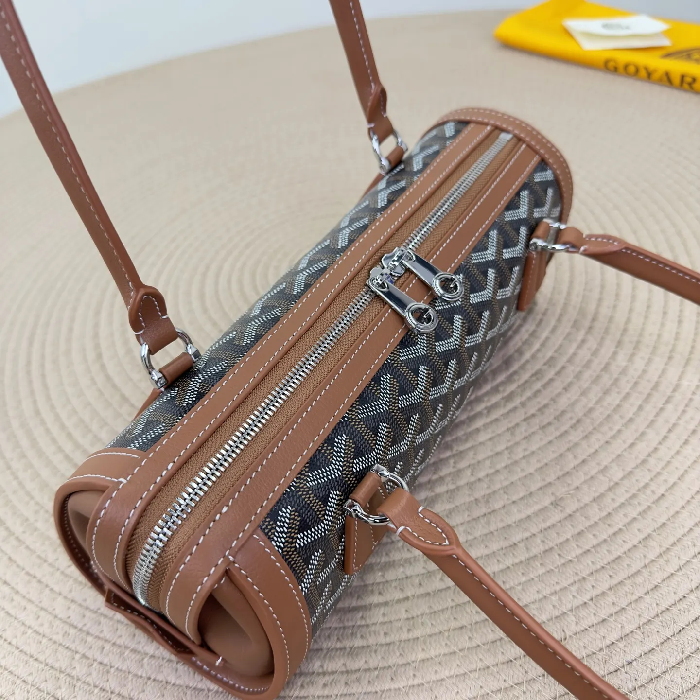 Goyard 老花 皮革 雙肩包 实用雙肩款