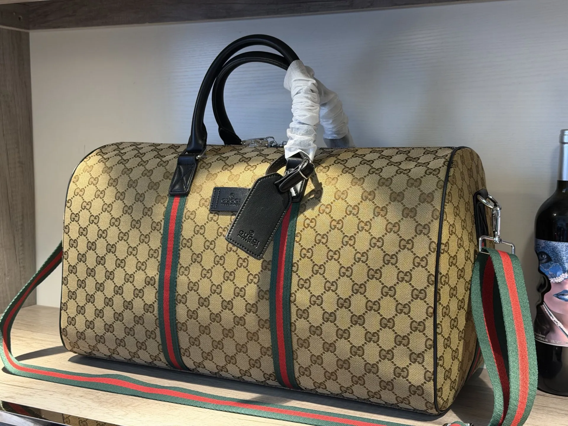 Black White Fashion Item Travel