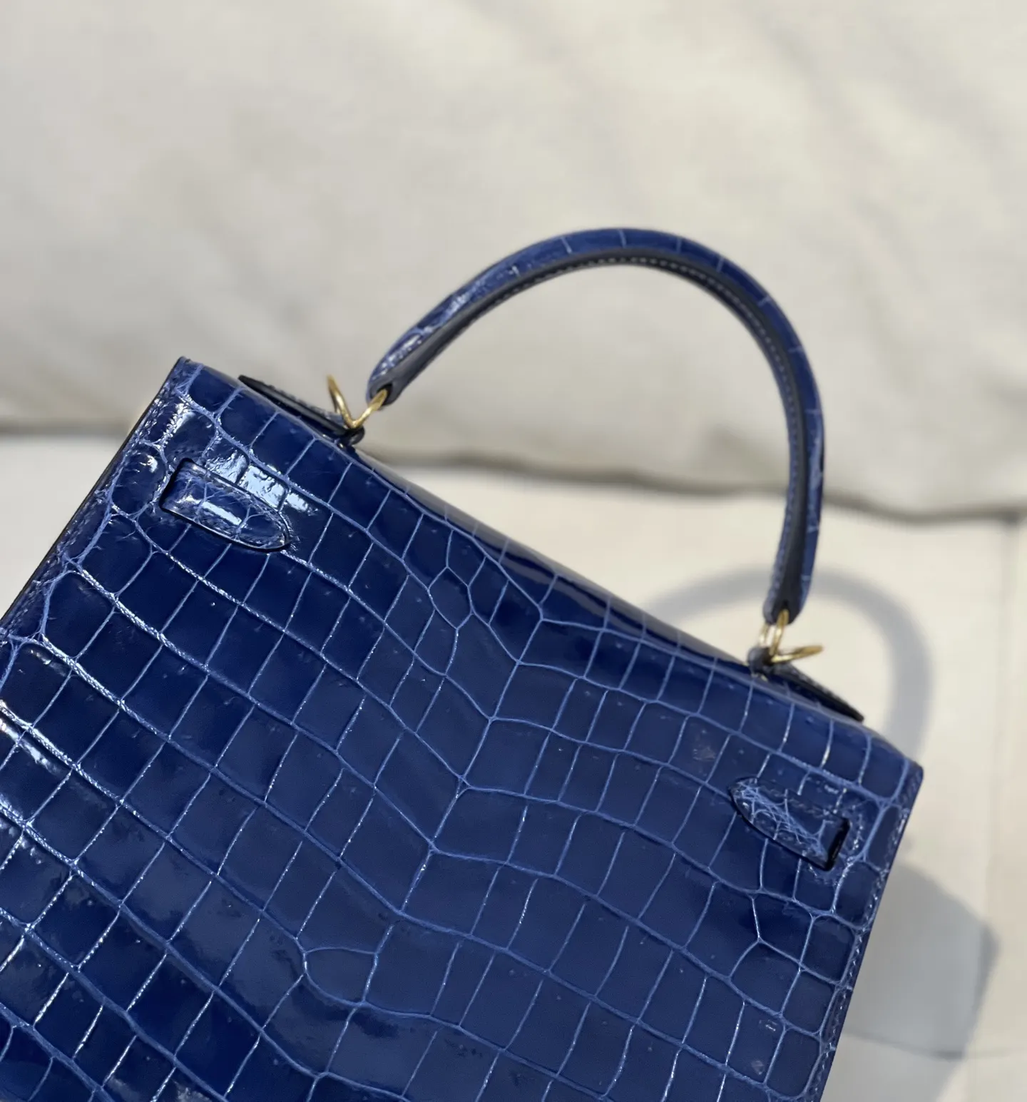 Hermès Kelly 宝石藍 手提包 25cm