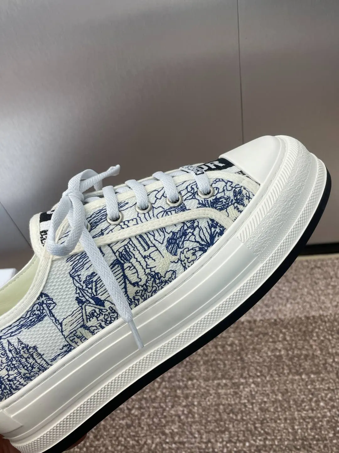 Dior 厚底 拼色 运动鞋