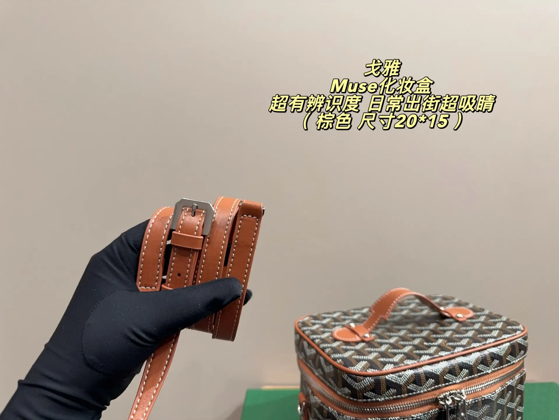 Goyard 老花 帆布 斜挎包 轻便斜挎款