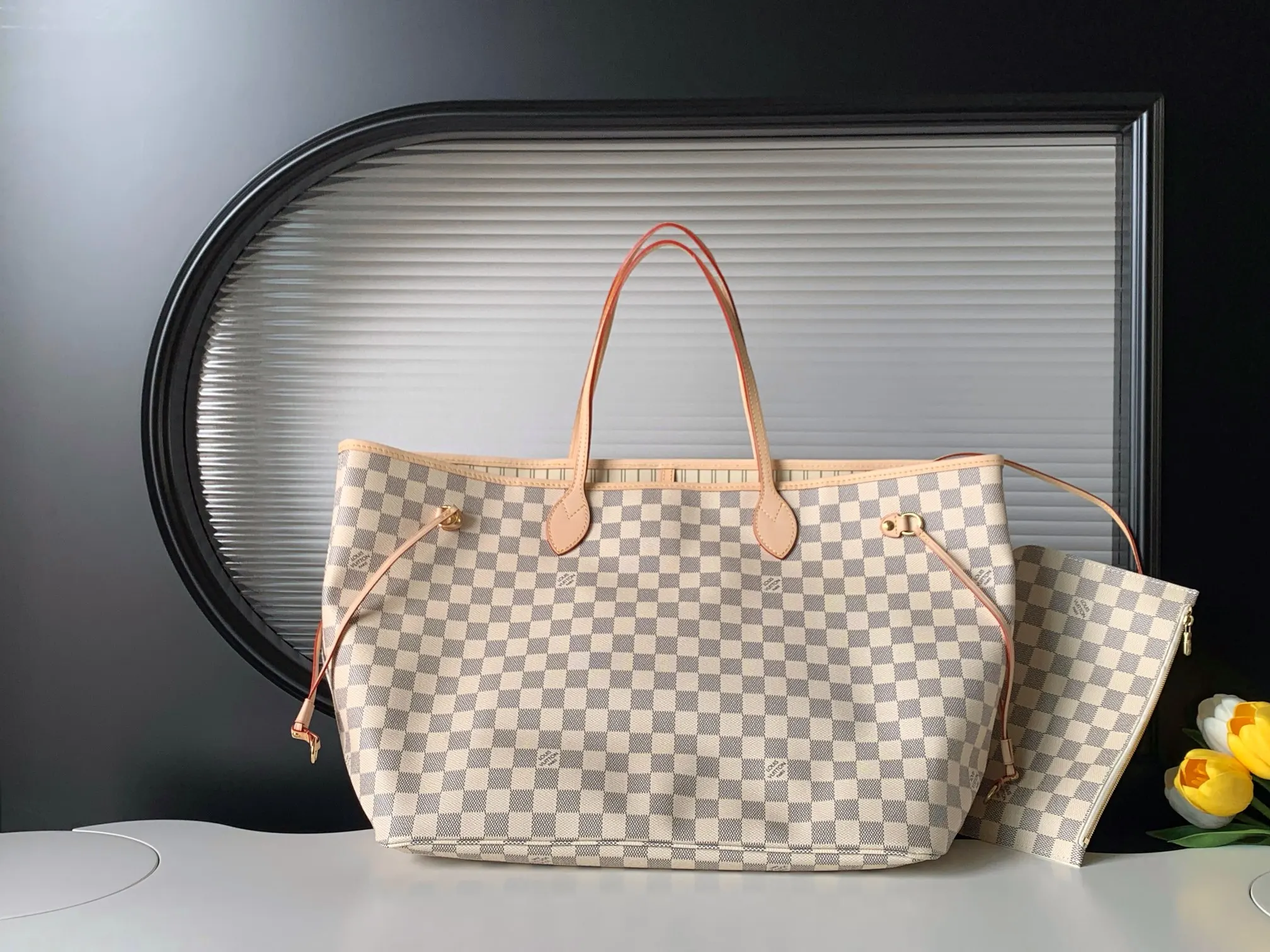 Louis Vuitton Clutch Bag Canvas
