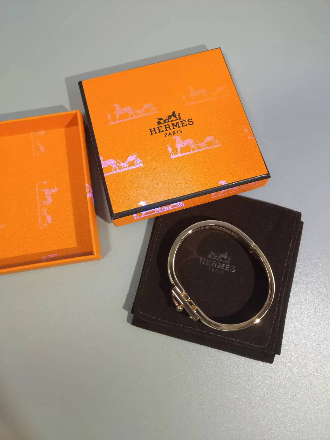 Hermès 浅褐色 首饰 精致配饰 手链/手镯