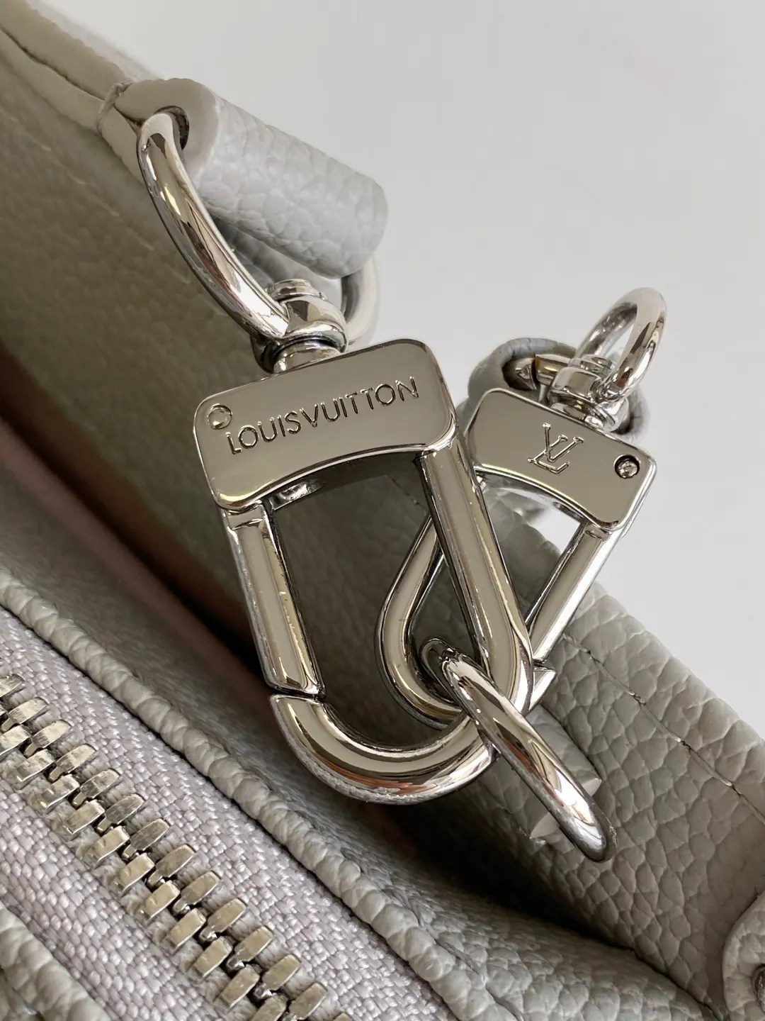 Black Gray Chain Bag