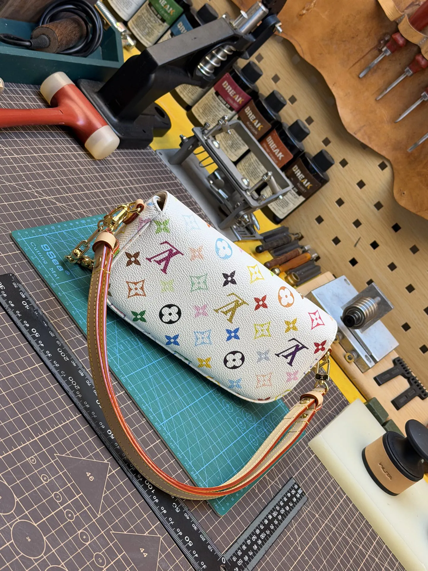 LV 帆布 鏈條包 精致鏈條款