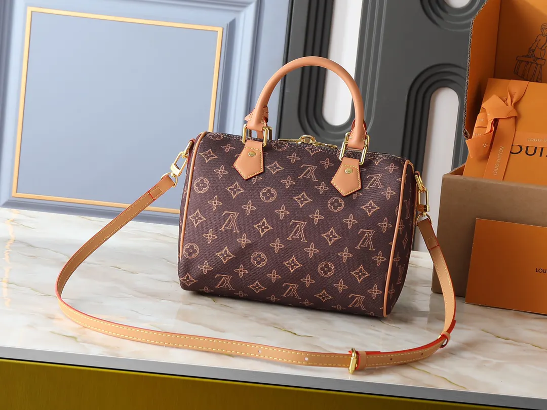 LV Speedy 牛皮 收納包 旅行收納款