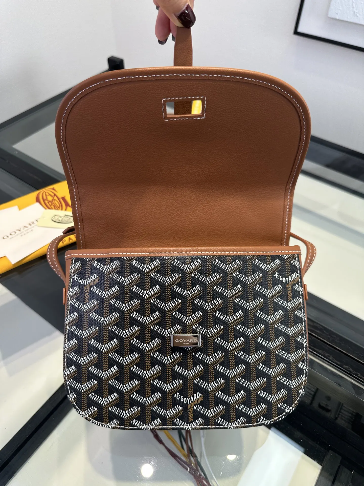 Brown Organizer Pouch Travel