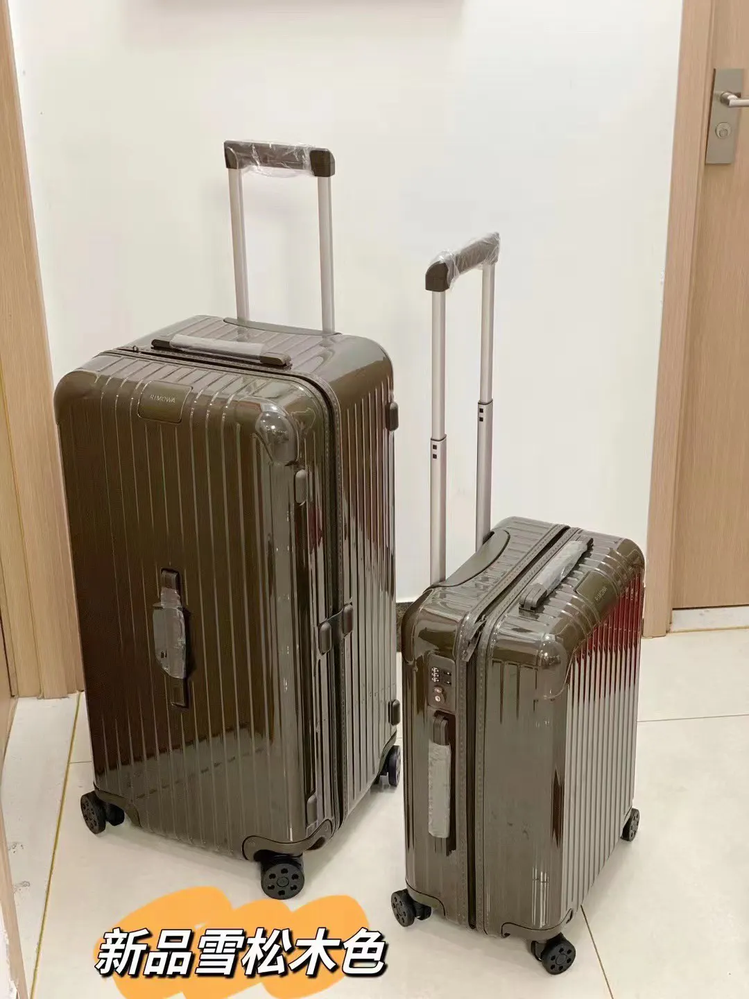 黑色 白色 Essential 系列 原Salsa的 行李箱 旅行拉杆款 輕便出行款
