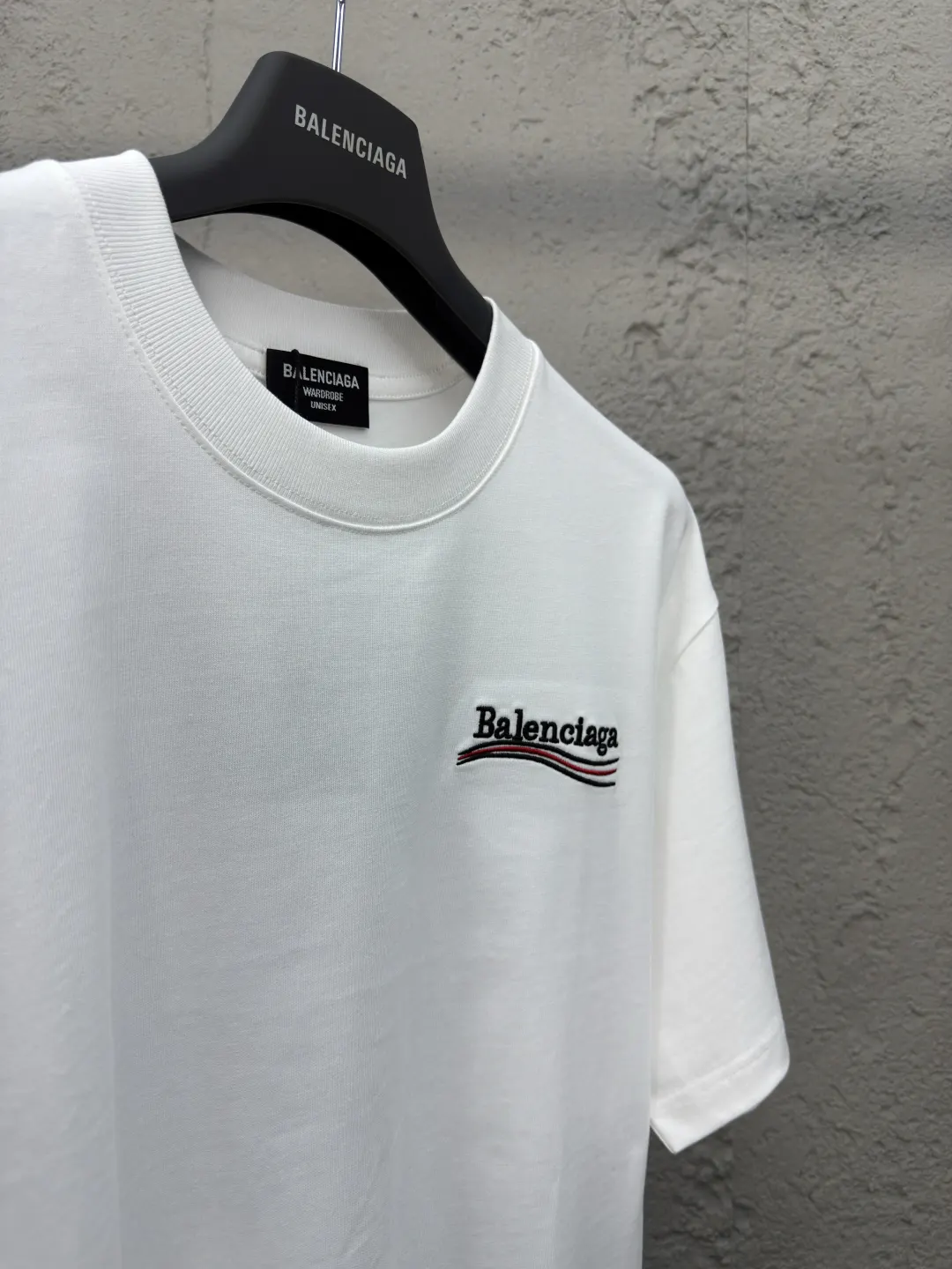 Balenciaga Cotton Logo Short Sleeve T-Shirt Street