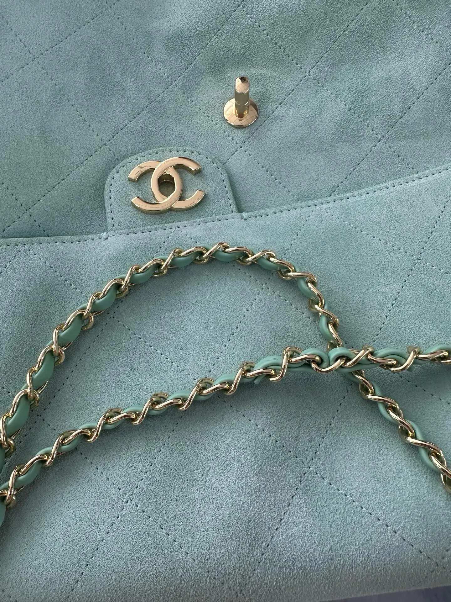 CHANEL 麂皮 大號 麂皮 旅行袋 大容量旅行款