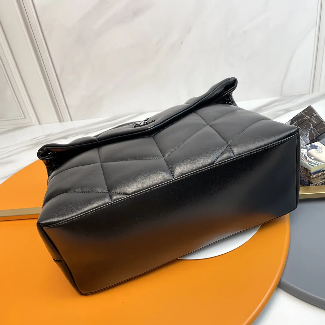 Black Silver Chain Bag