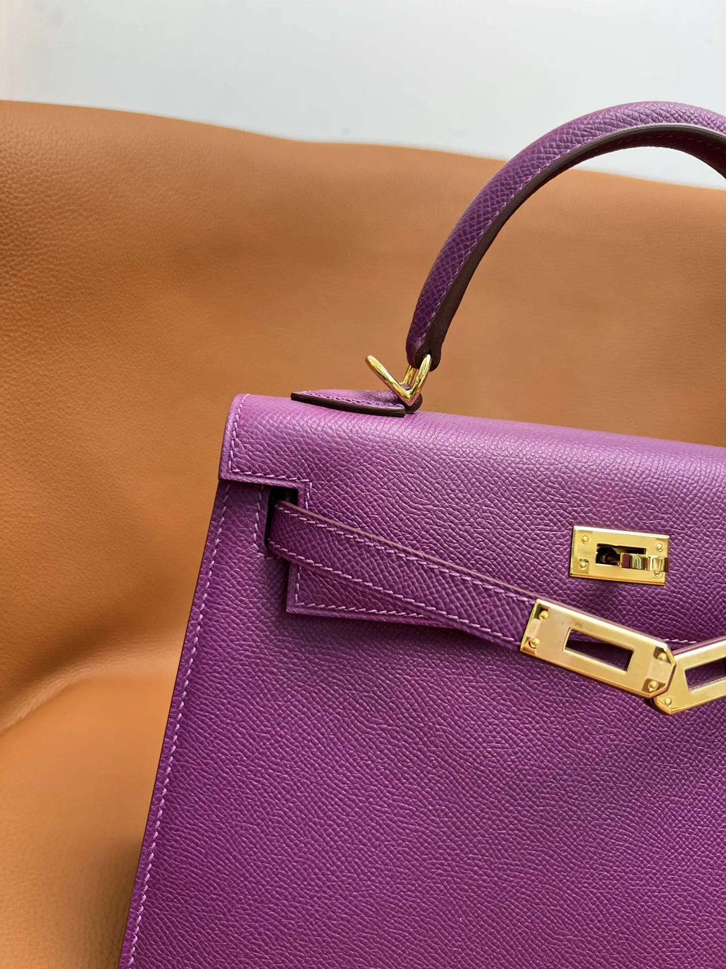 Hermès Kelly Epsom掌纹牛皮 手提包 25cm