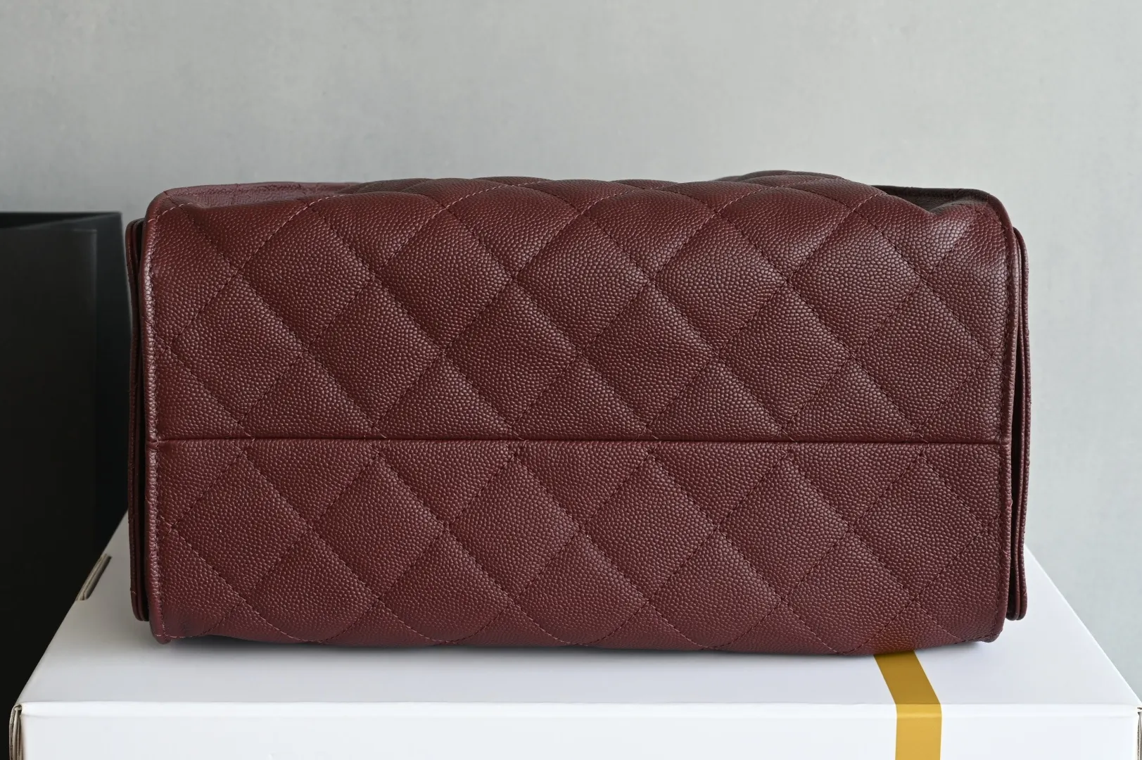 Red Fashion Item Travel Leather